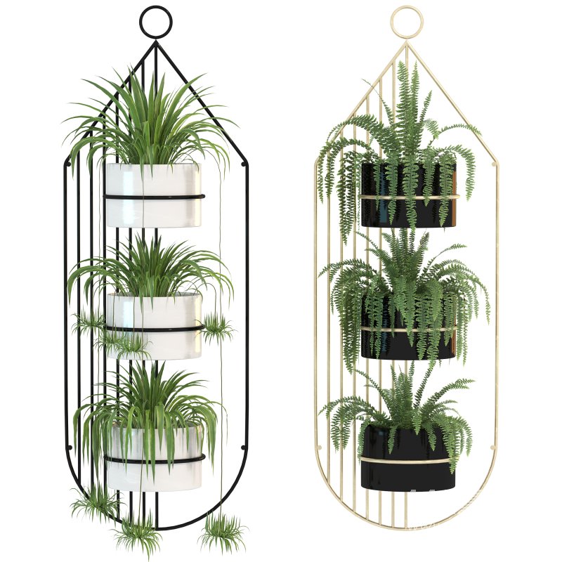 Metal Plant Set 04 - Image 4