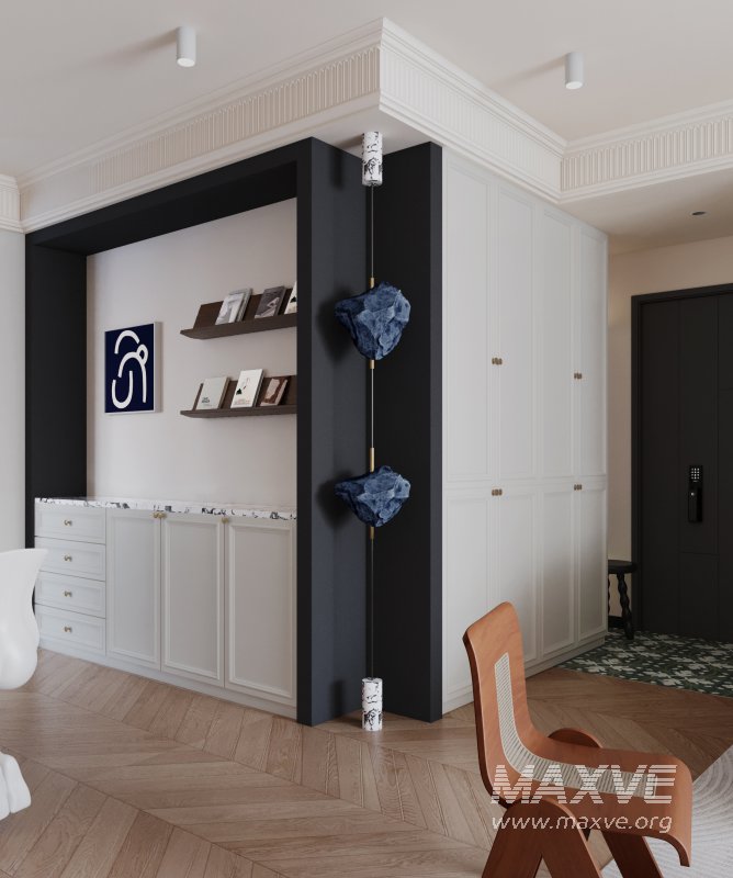 Eclectic living and dining room - Image 10