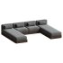 Beaumont Outdoor Four Piece Double Chaise Sectional - Thumbnail 1
