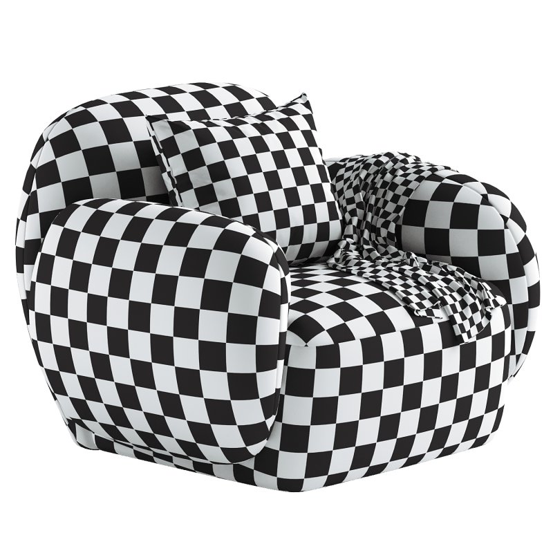 Hazel Beige Lounge Chair - Image 2