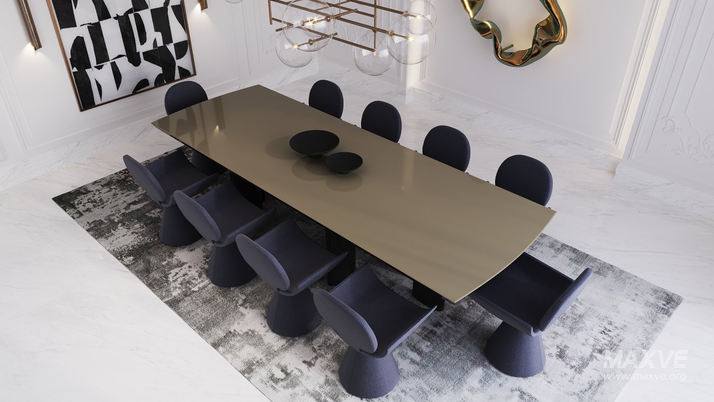 luxury dining room – 01 - Image 2