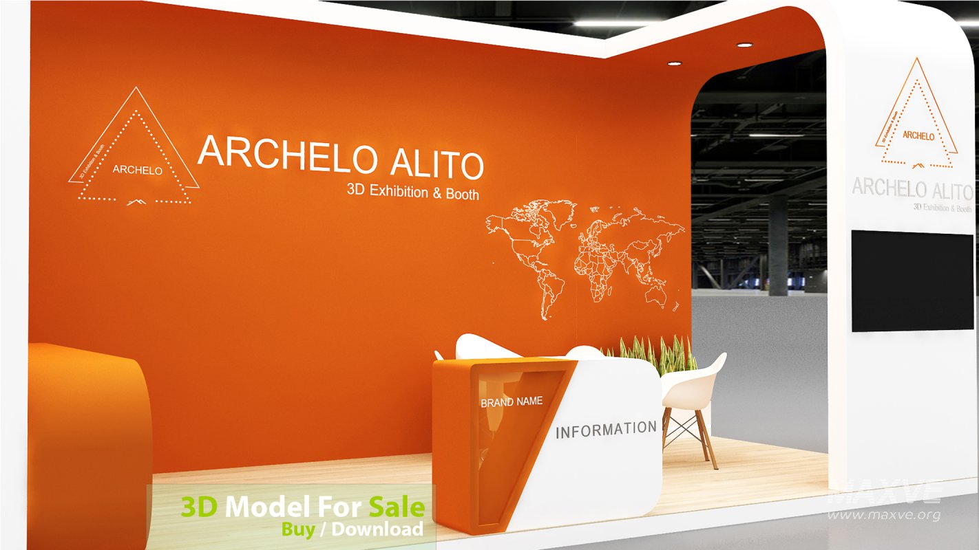 3D Exhibition Booth Model - Image 6