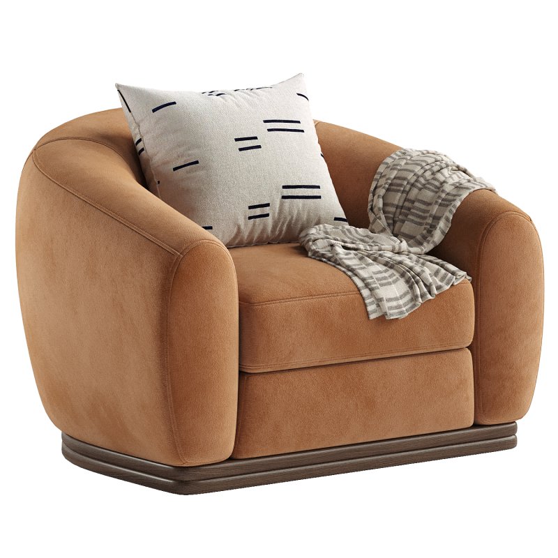 Marlowe Grey Lounge Chair - Image 5