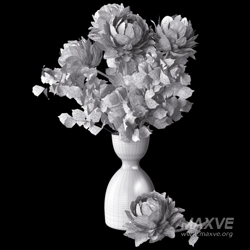 Bouquet Flower Plant Set 026 - Image 6