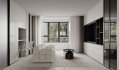 Modern living room and dining room interior scene - Thumbnail 5