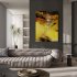 Modern living room and dining room interior scene - Thumbnail 9