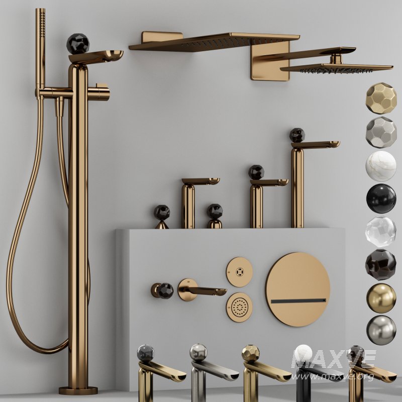 GESSI PERLE BATHROOM FAUCET COLLECTION - Image 6