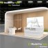Exhibition Booth 3D Model - Thumbnail 1