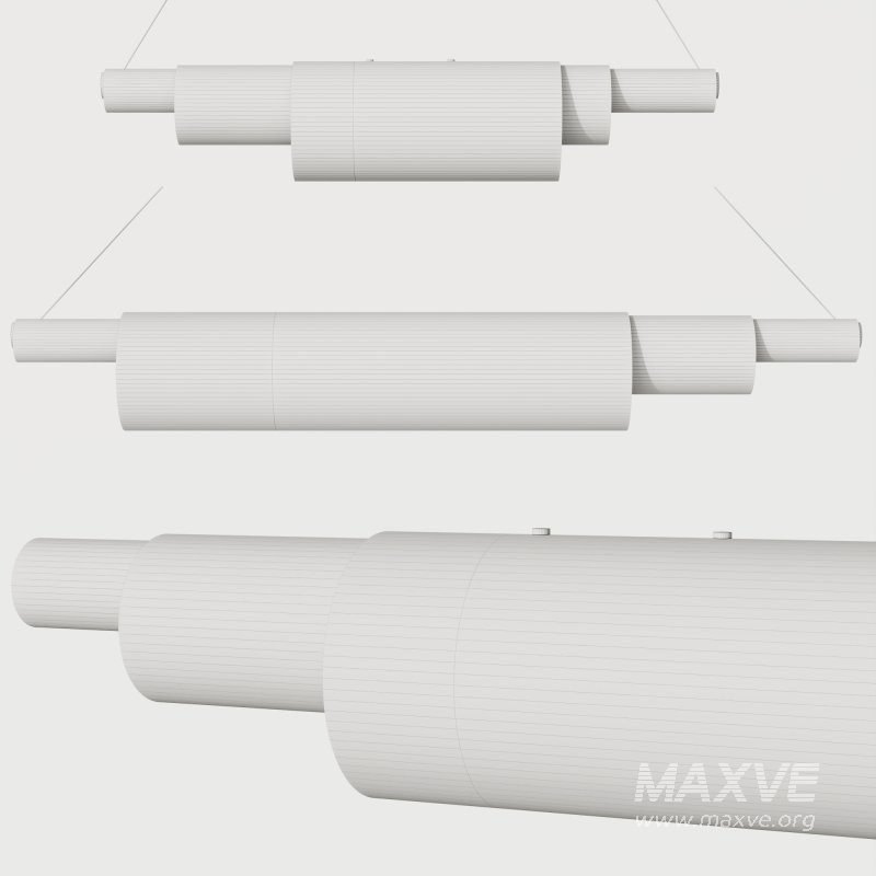 Roll and Hill Coax Pendant light - Image 4