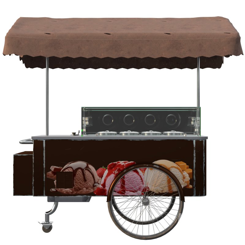 isa carapine icecream cart - Image 1