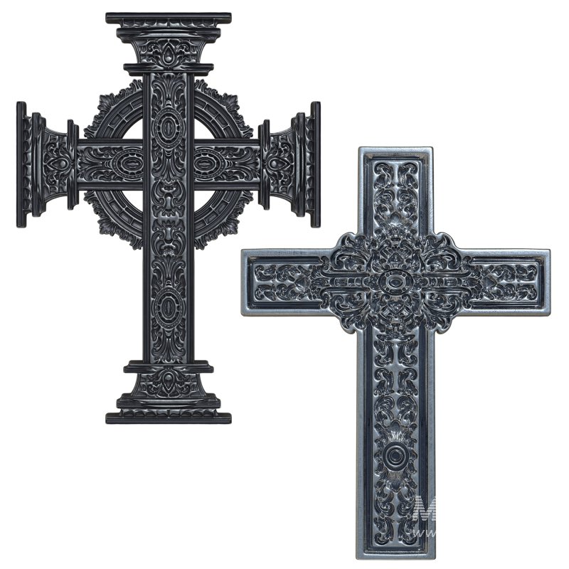 2 Christian Cross V 09 - Image 1