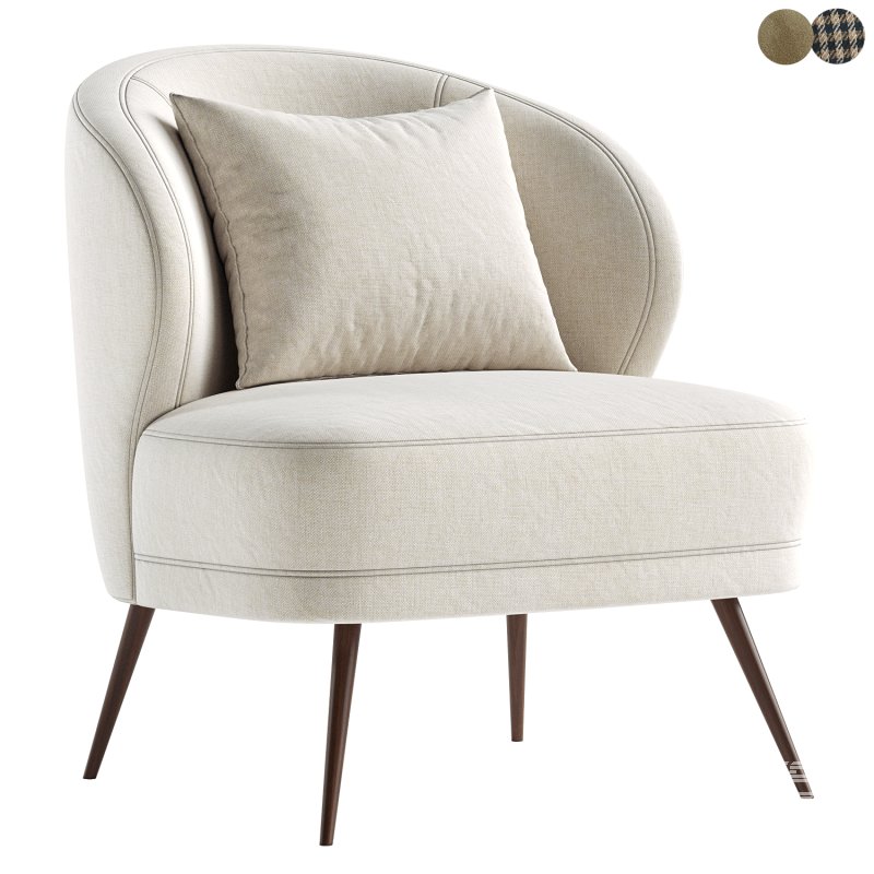 Kitts Flax Chair - Image 1