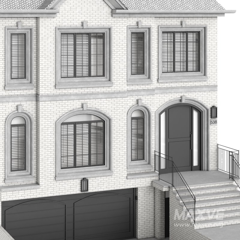 brick house with a pitched roof 03 - Image 4