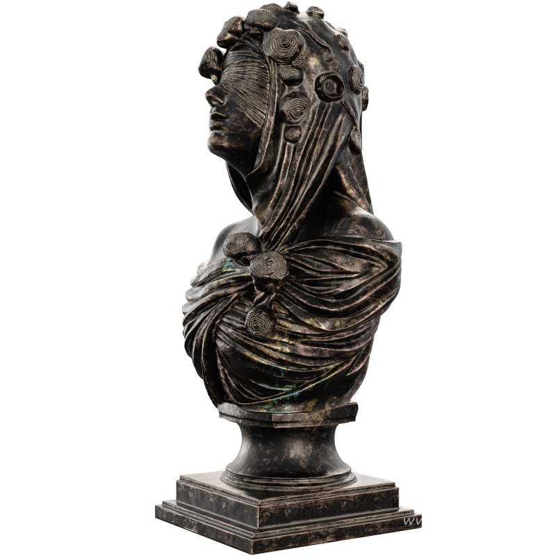 Ancient Greek woman Sculpture - Image 1