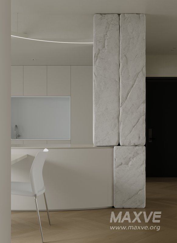 Modern living room and dining room interior scene - Image 5