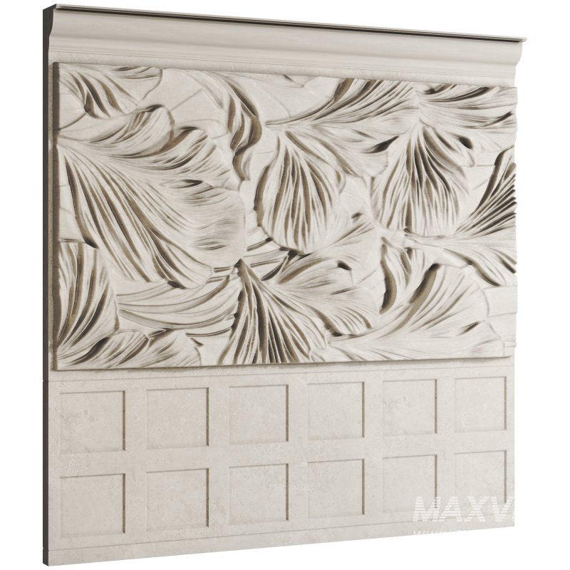 Wall panel with tropical leaves 013 - Image 2
