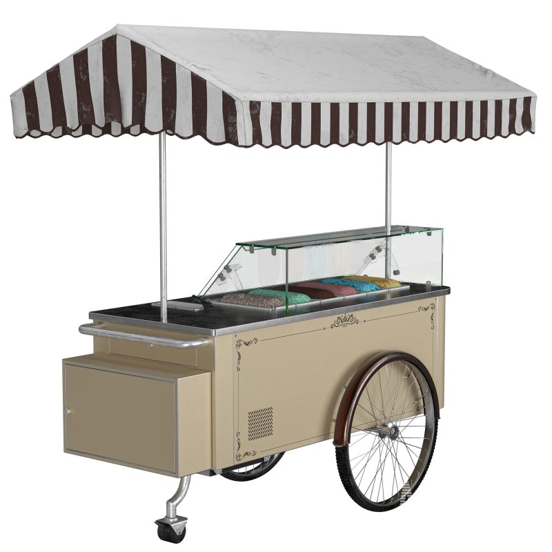 ISA CLASSIC Ice cream cart - Image 1