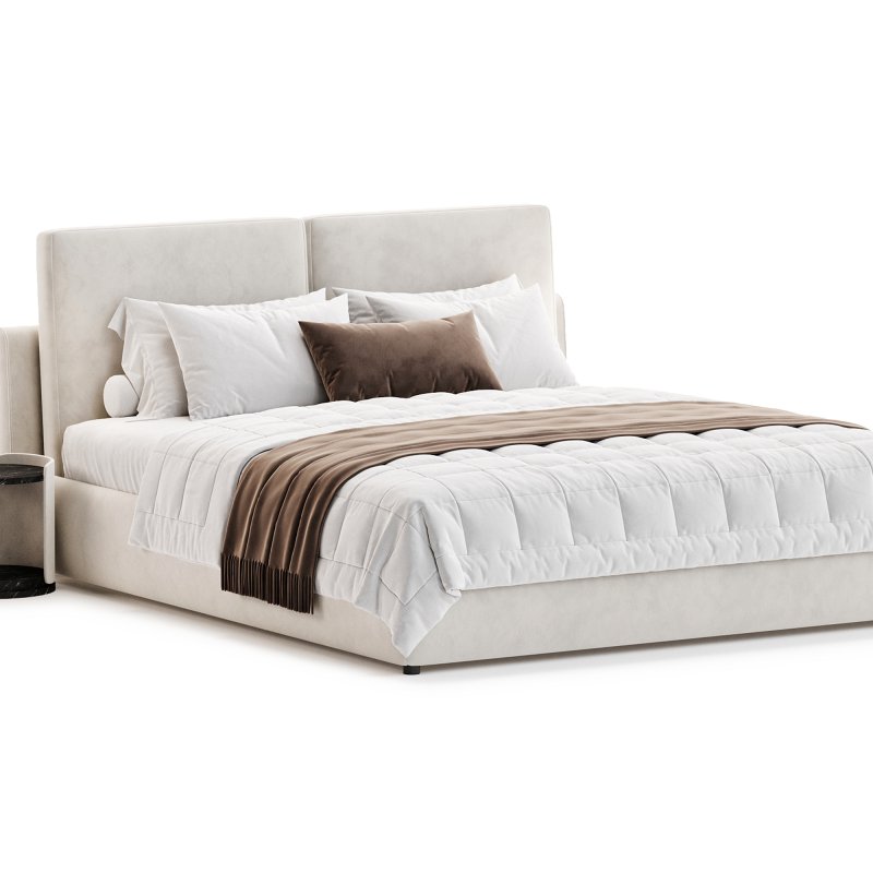 Cloud Bed Queen Cream Boucle Sundays Company - Image 3