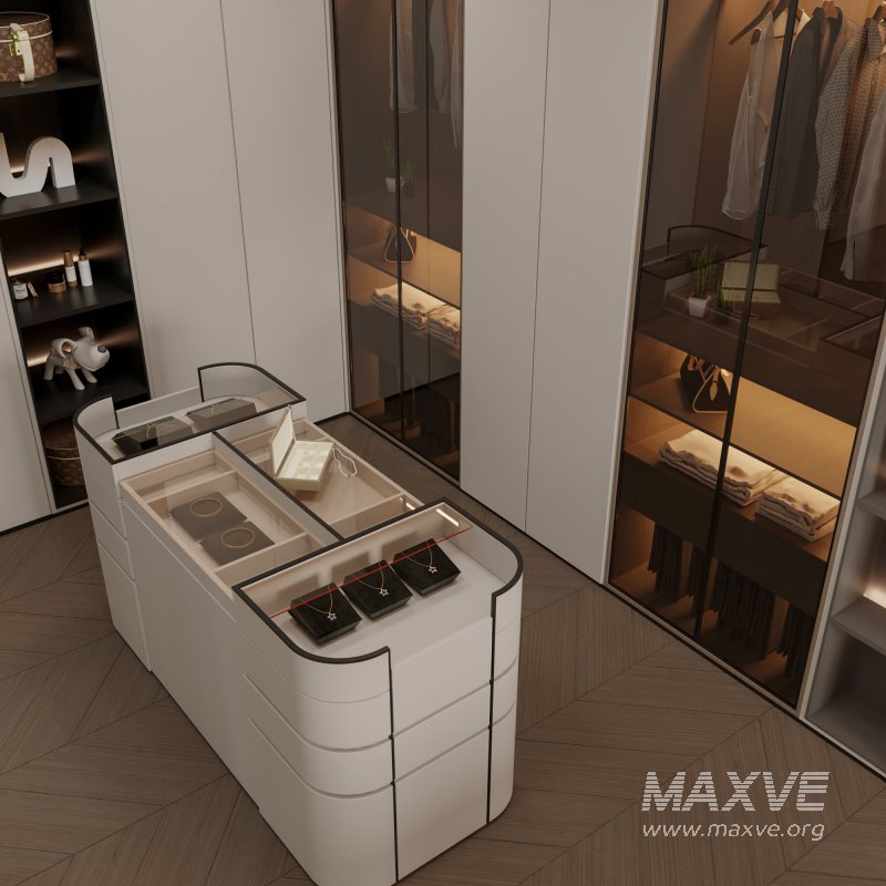 modern bedroom office room dressing room bathroom - Image 11