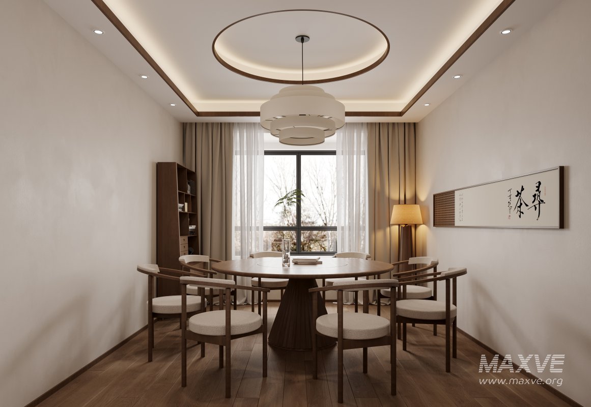chinese living room dining room - Image 1