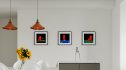 Modern living room and dining room interior scene - Thumbnail 2