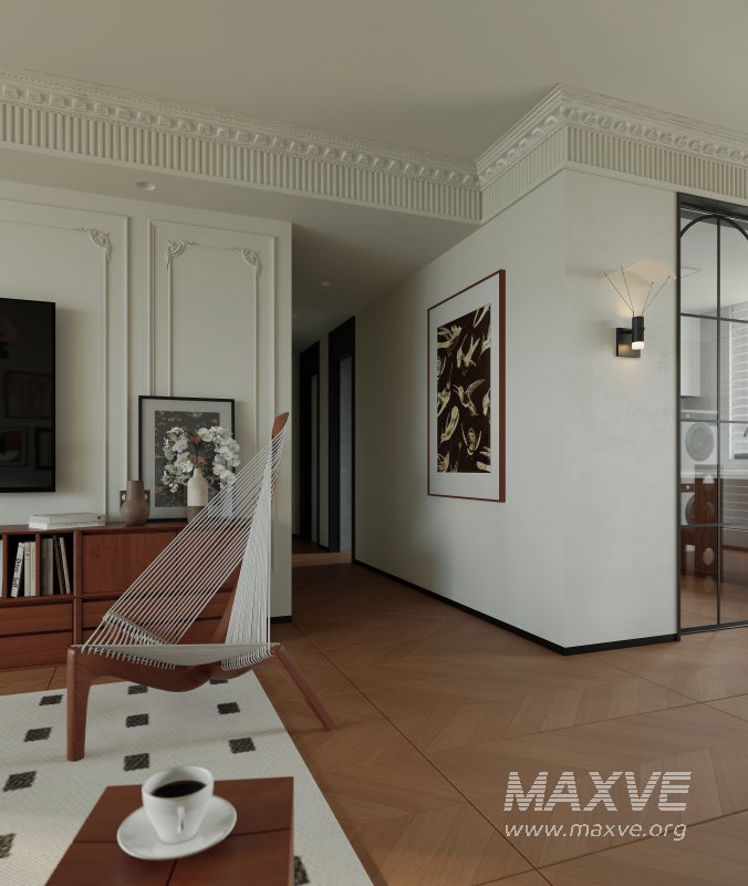 Eclectic living and dining room - Image 7