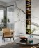 Modern living room and dining room interior scene - Thumbnail 4