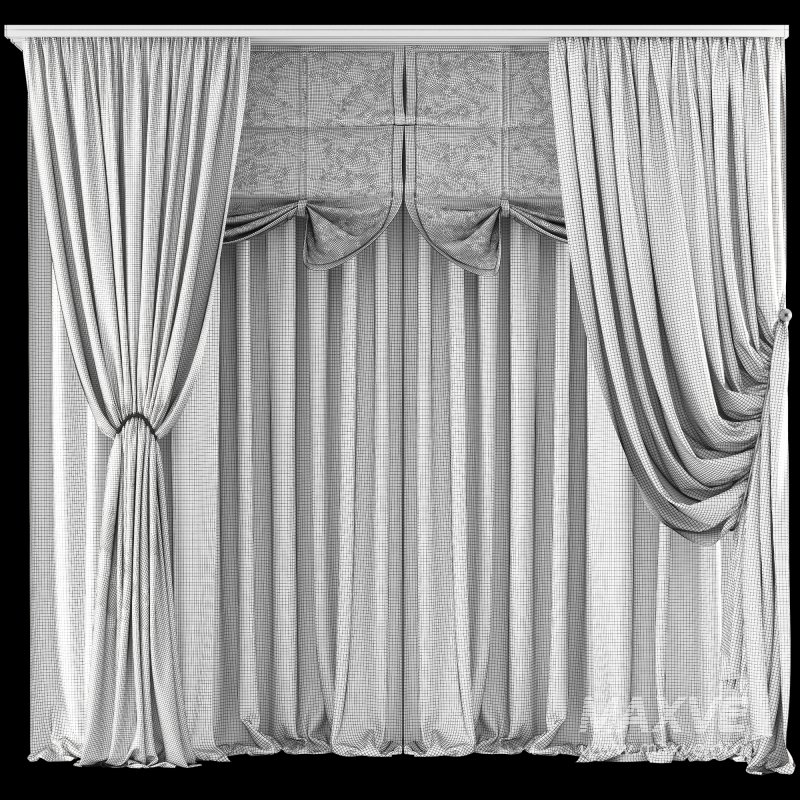 Silk and Cotton Curtain Set 80 - Image 7