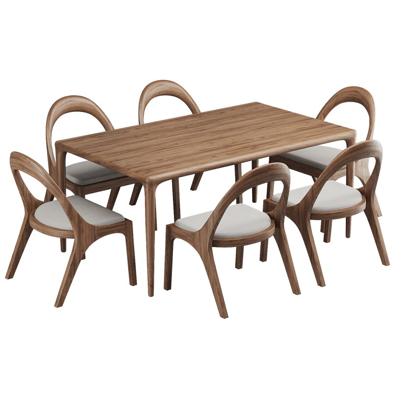 Dinning chair and table301 - Image 6