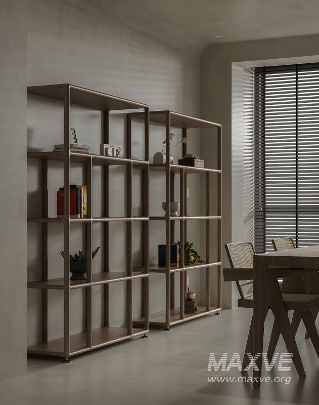 Modern living room and dining room interior scene - Image 3