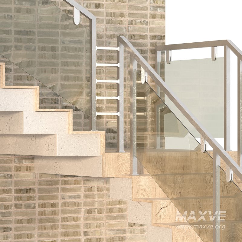 Wooden L Shape Staircase - Image 7