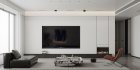 Modern living room and dining room interior scene - Thumbnail 1