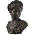 Neoclassical Female Bust with Braided Hair and Diadem - Thumbnail 2