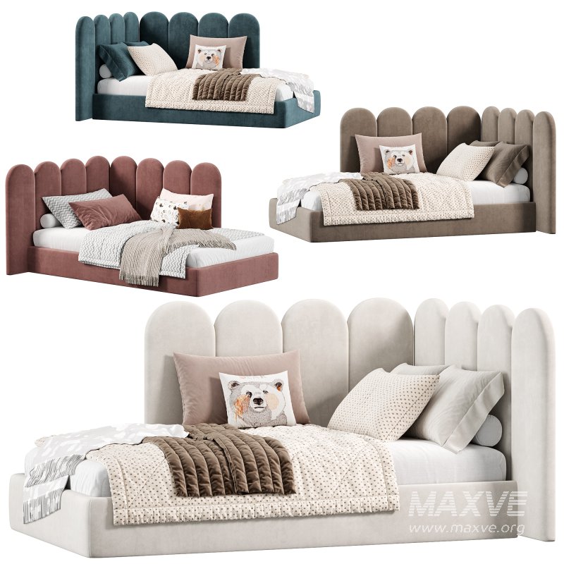 Soft Panels 3D Kids Bed by Livemaster - Image 2