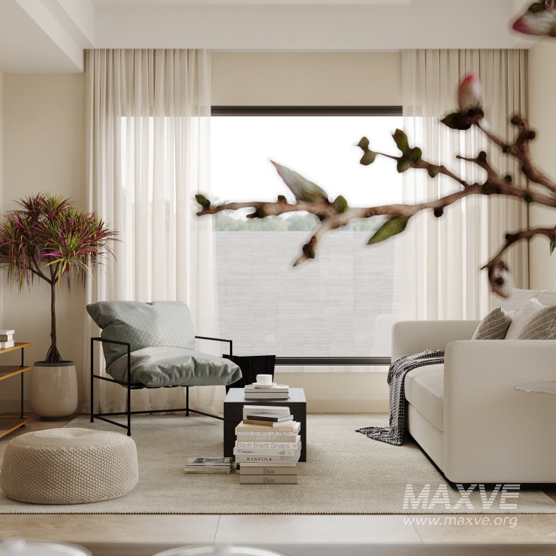 Eclectic living and dining room - Image 8