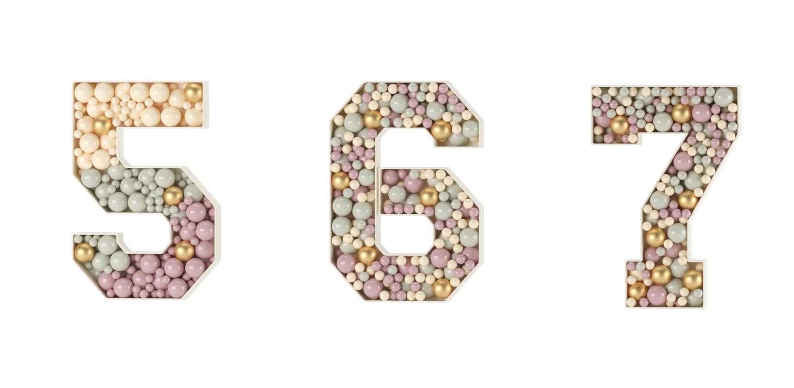 balloon in number for birthday - Image 6