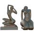 Abstract Bronze Female Figure Sculpture - Thumbnail 3