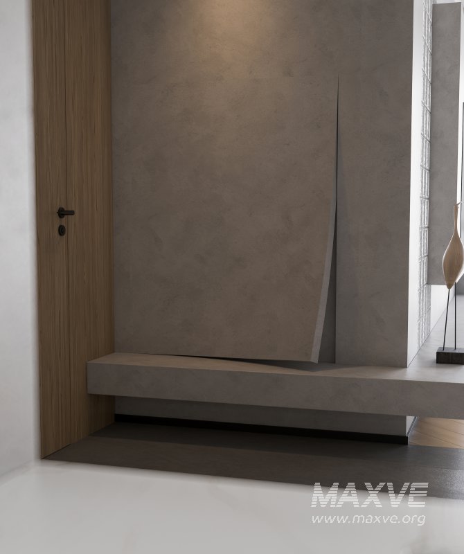 Modern living room and dining room interior scene - Image 9