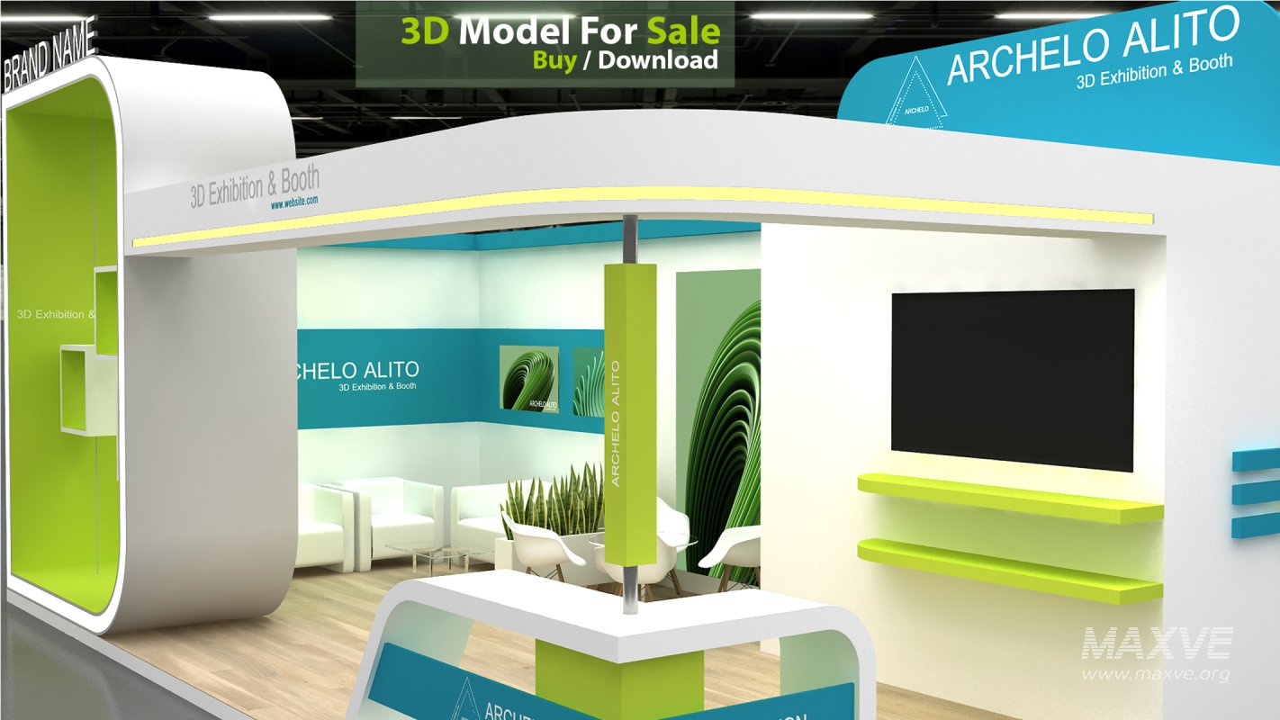 3d kiosk booth exhibition - Image 4