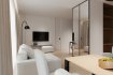 Modern living room and dining room interior scene - Thumbnail 4