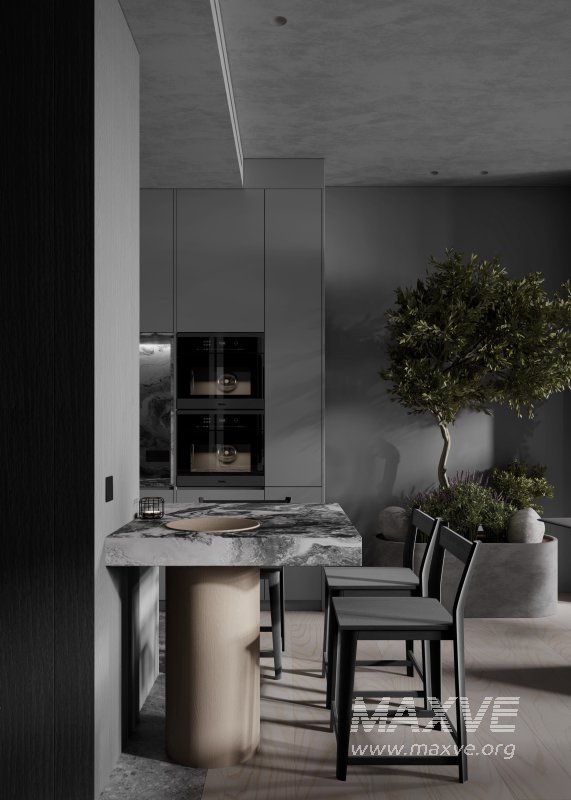 Modern living and dining room bedroom - Image 3