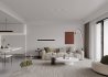 Modern living room and dining room interior scene - Thumbnail 4