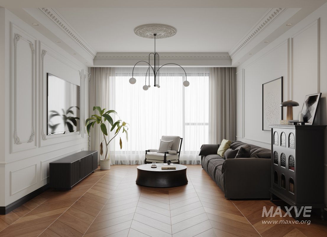 Eclectic living and dining room kitchen - Image 4