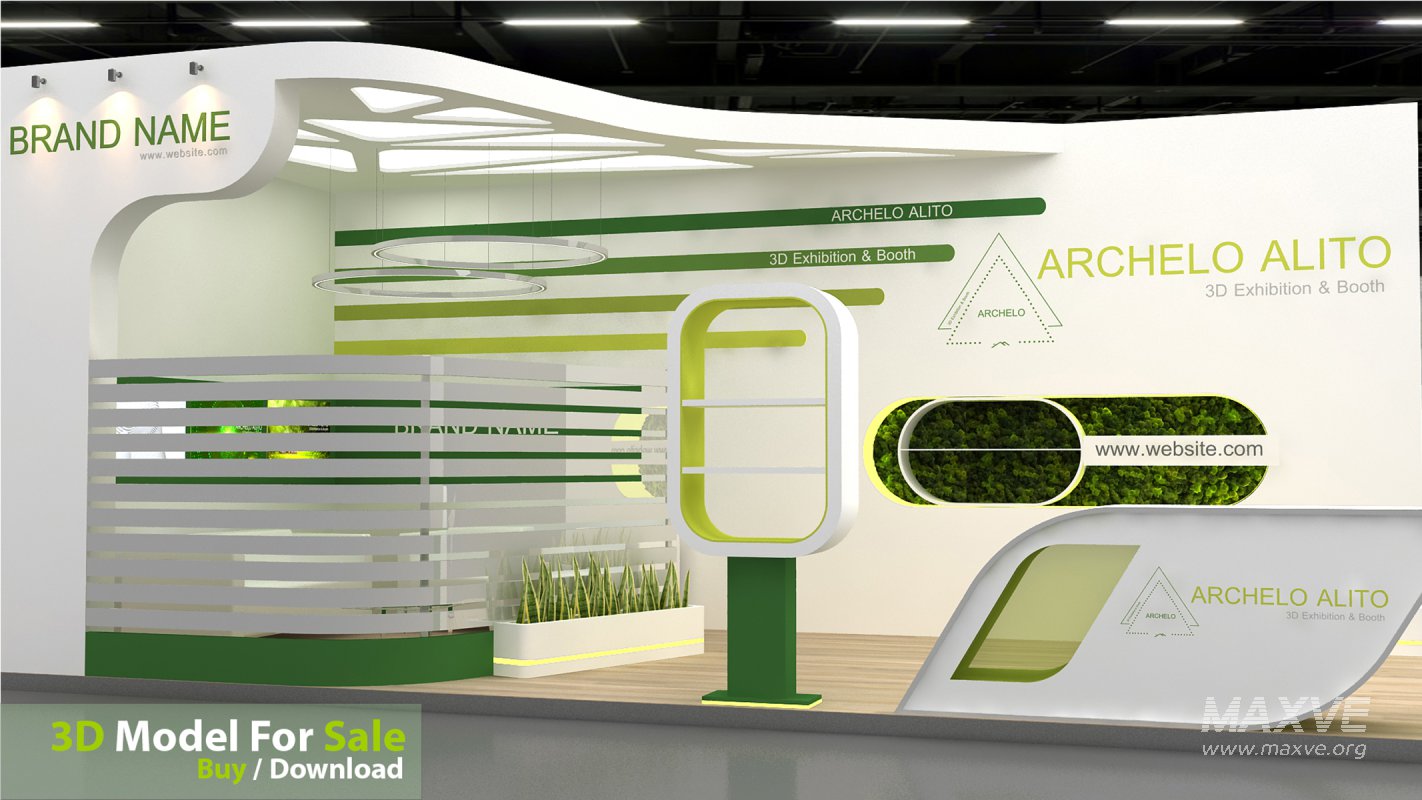 3D Stand Booth Model - Image 5