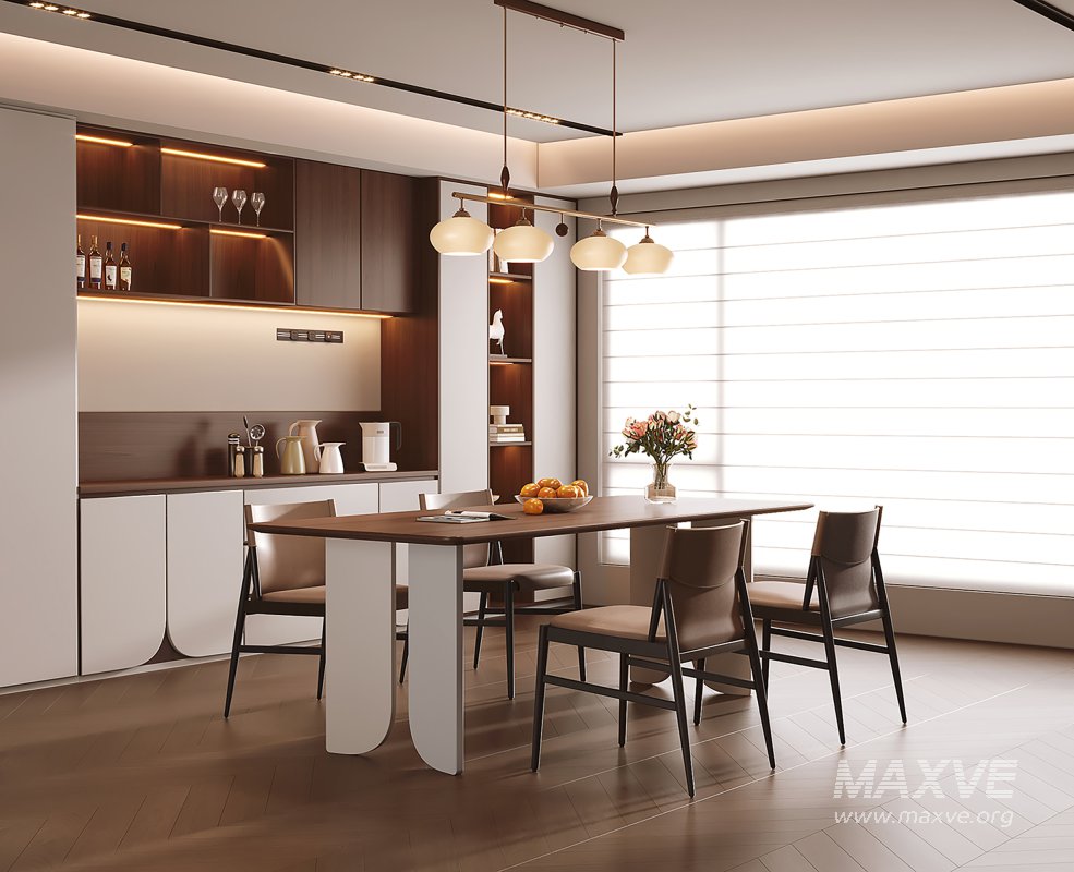 modern dining room - Image 1