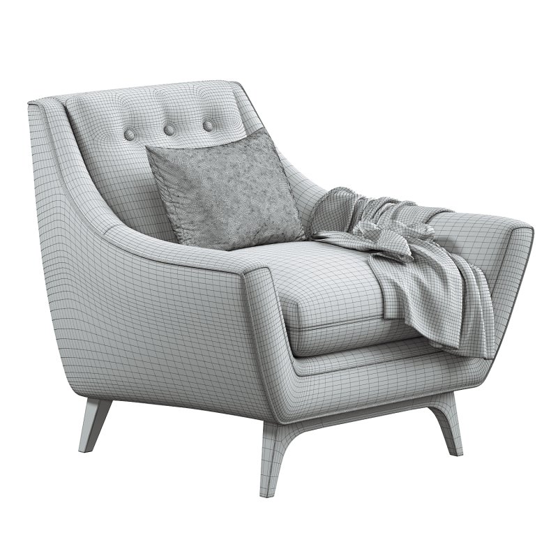 Neptune Oyster Lounge Chair - Image 1