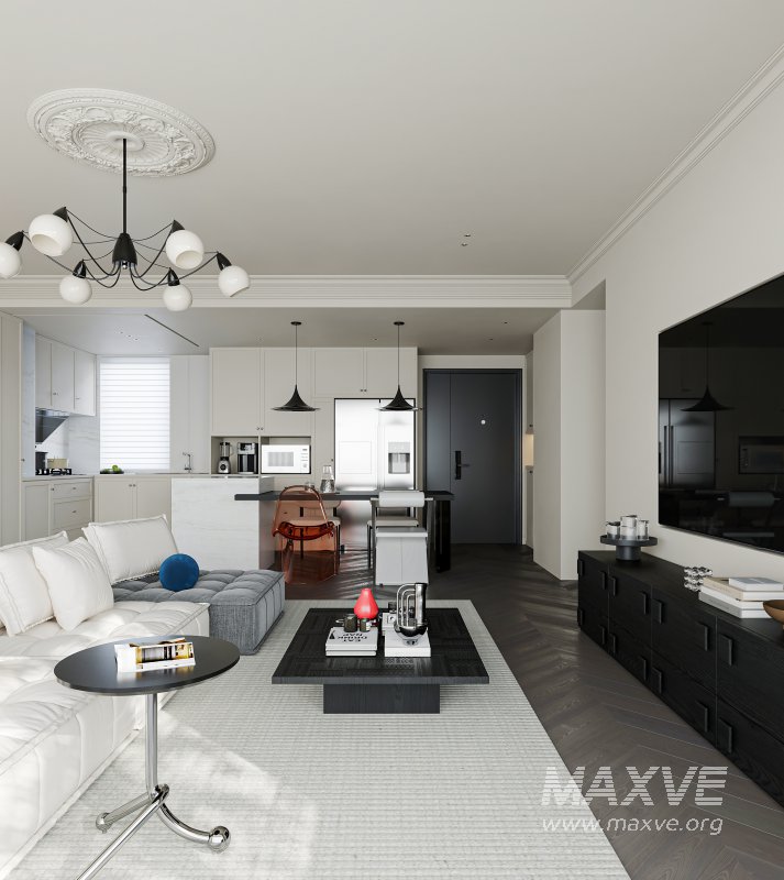 Eclectic living and dining room - Image 4