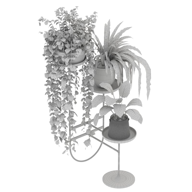 Metal Standing Plant - Image 1