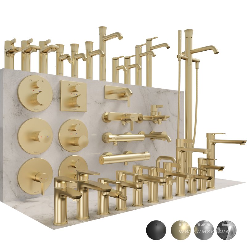 Bathroom Faucets Taps Set by DURAVIT AG - Image 2