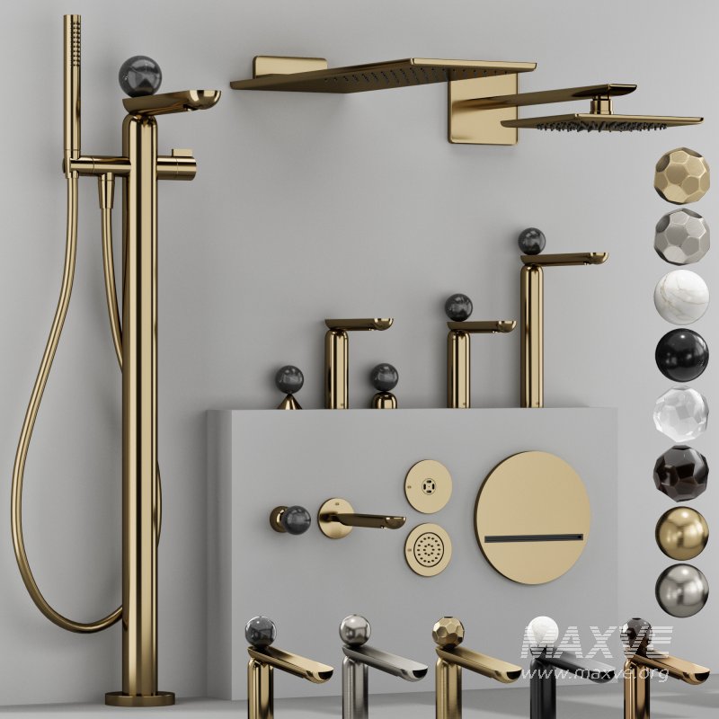 GESSI PERLE BATHROOM FAUCET COLLECTION - Image 3